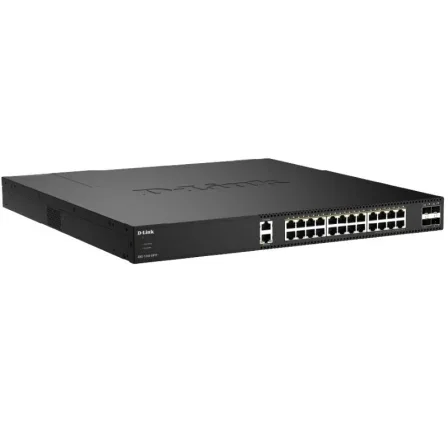 D-Link DXS-1250-28YP Switch Gestionable 24x Multi-Gigabit PoE++ y 4x 25G SFP28